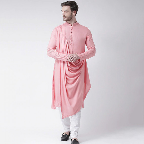 https://www.letshopz.com/products/men-pink-solid-straight-kurta-with-attached-drape