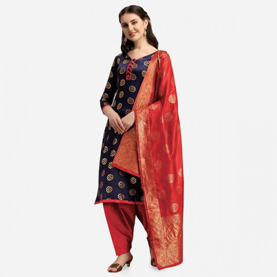 https://www.letshopz.com/products/navy-blue-red-woven-design-banarasi-unstitched-dress-material