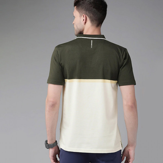 https://www.letshopz.com/products/men-olive-green-yellow-colourblocked-polo-collar-active-fit-t-shirt