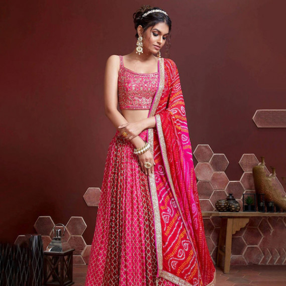 https://www.letshopz.com/products/pink-white-embellished-thread-work-semi-stitched-lehenga-unstitched-blouse-with-dupatta
