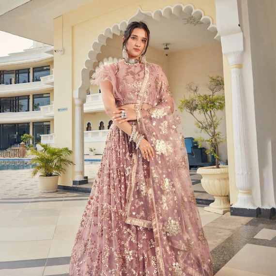 https://www.letshopz.com/products/peach-coloured-gold-toned-embellished-sequinned-semi-stitched-lehenga-unstitched-blouse-with