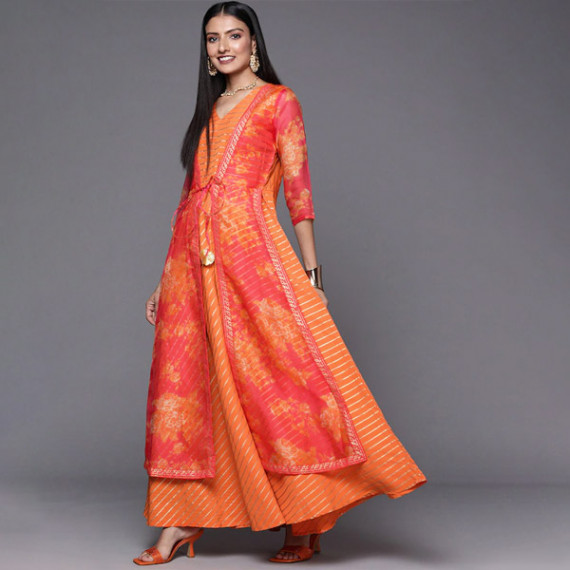 https://www.letshopz.com/products/orange-striped-ethnic-maxi-dress